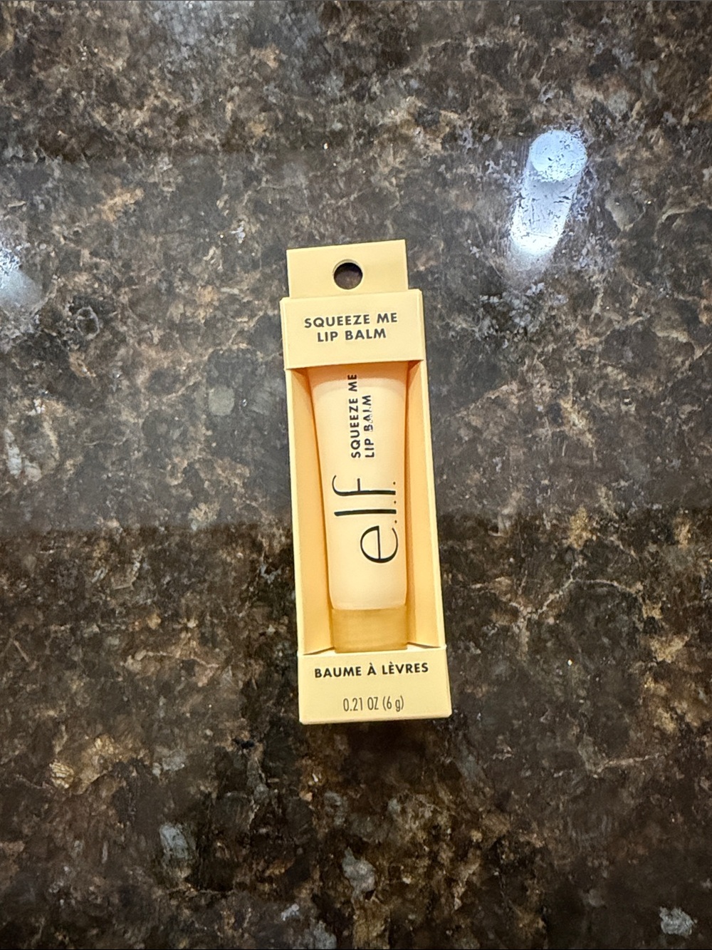 e.l.f. Squeeze Me Lip Balm in Vanilla Frosting .21 Oz New